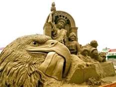 Недолговечные и эпичные — скульптуры из песка, которые достойны стать музейными экспонатами (Фото)