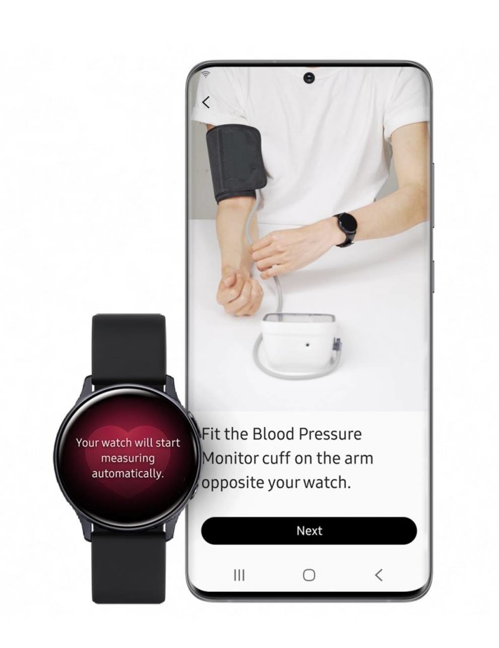 Galaxy Watch will now allow you to monitor blood pressure