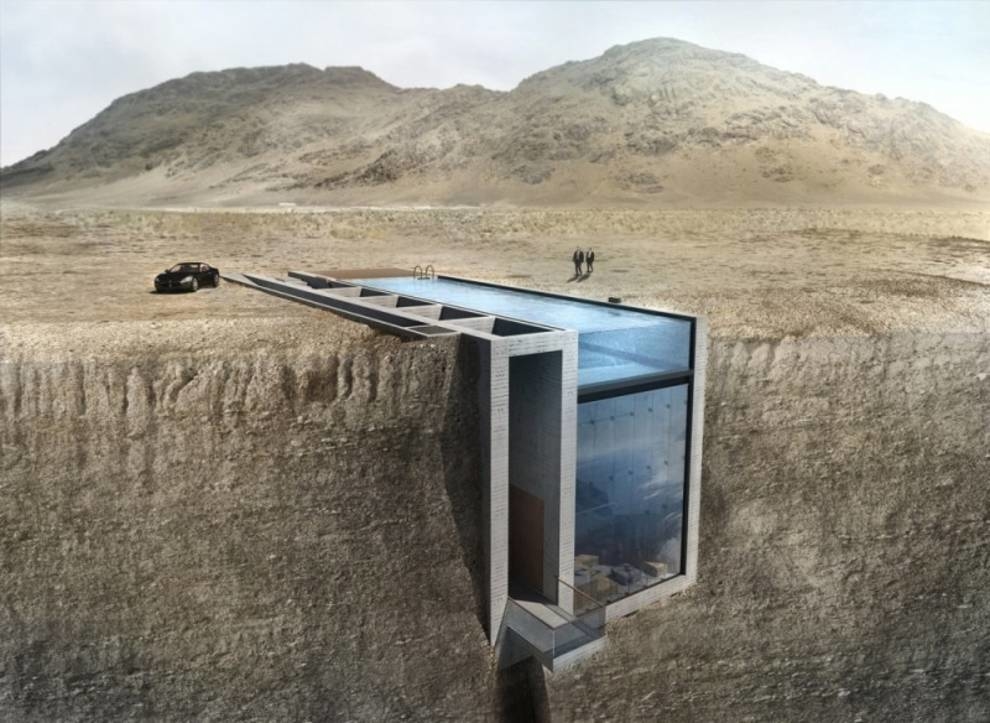 Green moss on the roof and a pool in the rock — unusual houses that are hidden from human eyes (Photo)