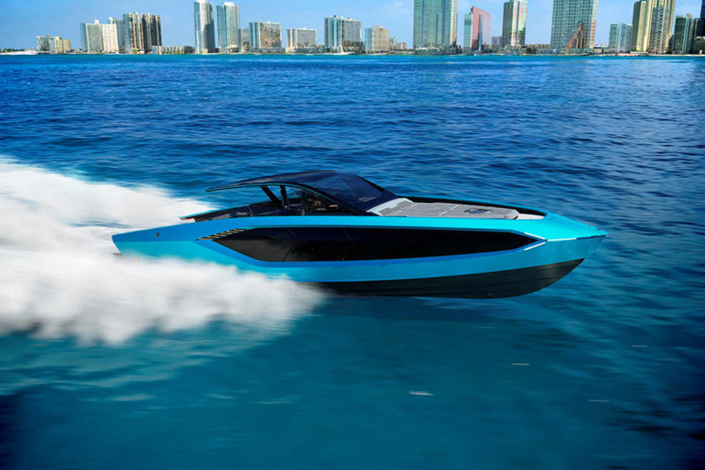 Lamborghini has developed a luxury sports yacht (Photo)
