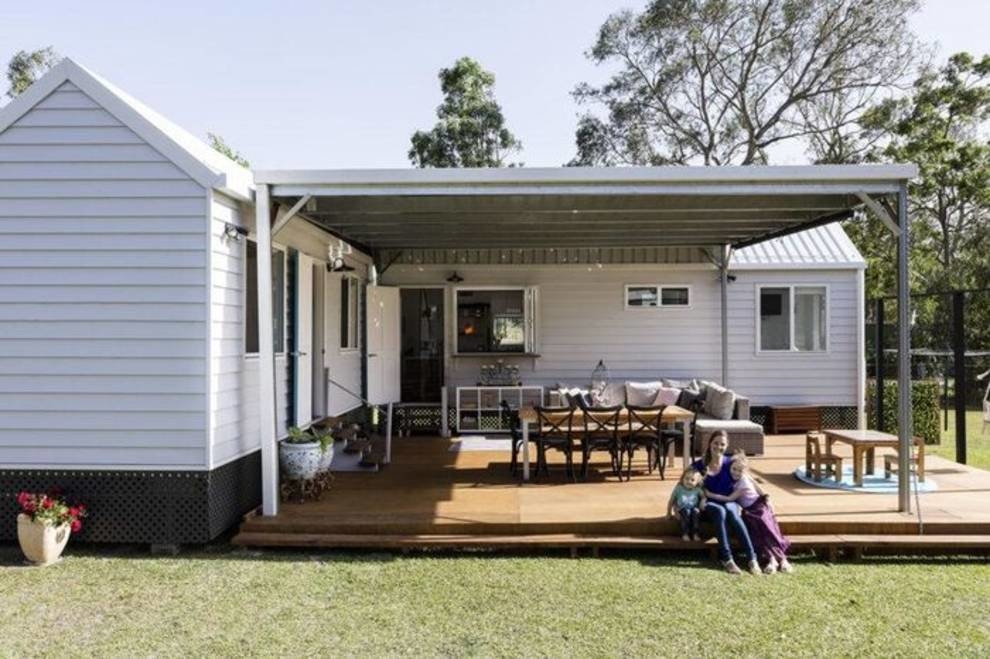Architekci z Aussie Tiny Houses zaprojektowali dom, który pomógł obniżyć koszty (Zdjęcie)
