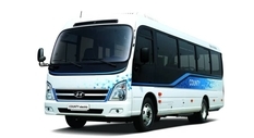 Цифровая приборная панель, мультифункциональный руль и «умный» ключ — новый электроавтобус от Hyundai