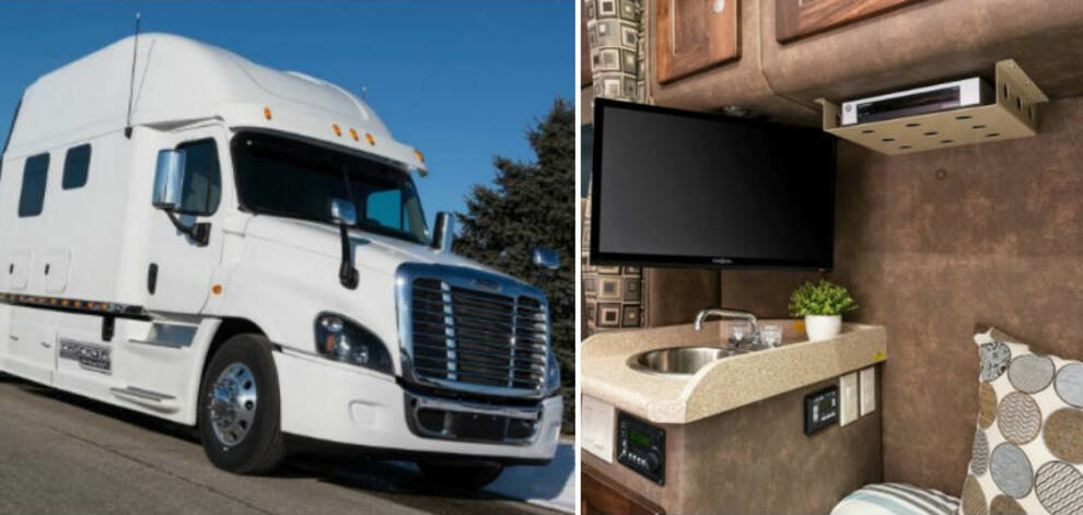 Nie gorzej niż luksusowe apartamenty: truckerzy z USA pokazali, jak wyposażają swoje ciężarówki (Foto)