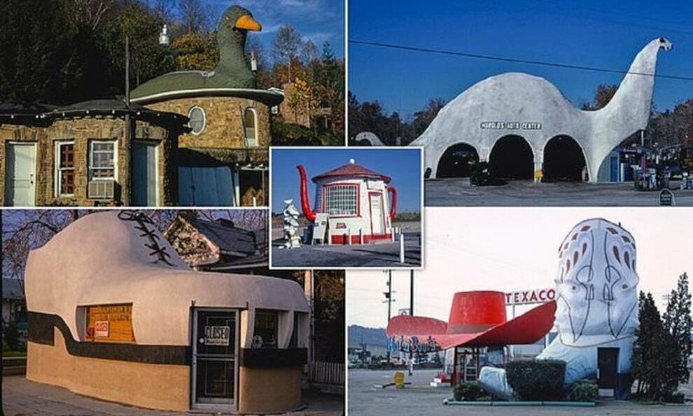 American spent 40 years looking for unusual roadside establishments (Photo)