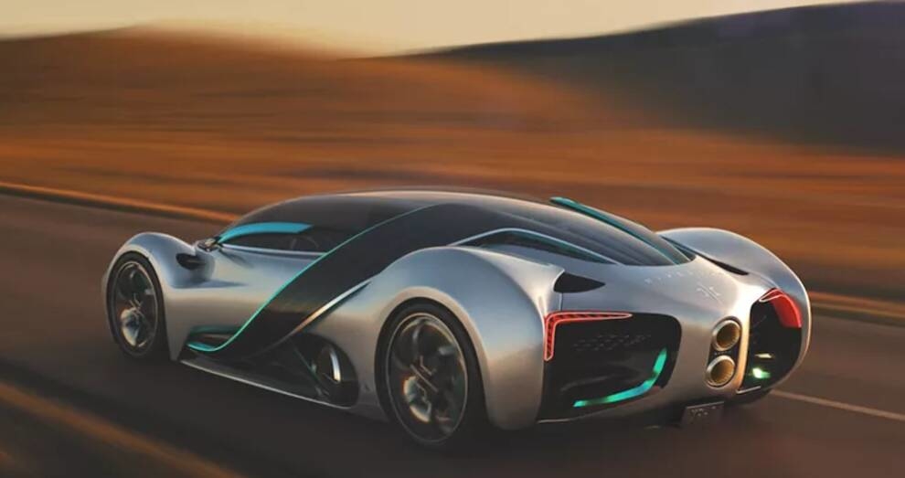 American developers have shown a supercar that can be used in space
