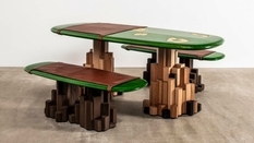 Афроамериканский дизайнер спроектировал стол с дренажной системой