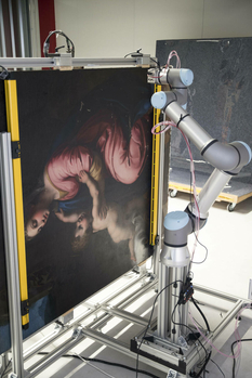 First he studied space, and now he determines the authenticity of masterpieces - new possibilities of the robot scanner