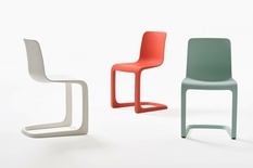 Vitra presented a cantilever chair that will last for decades