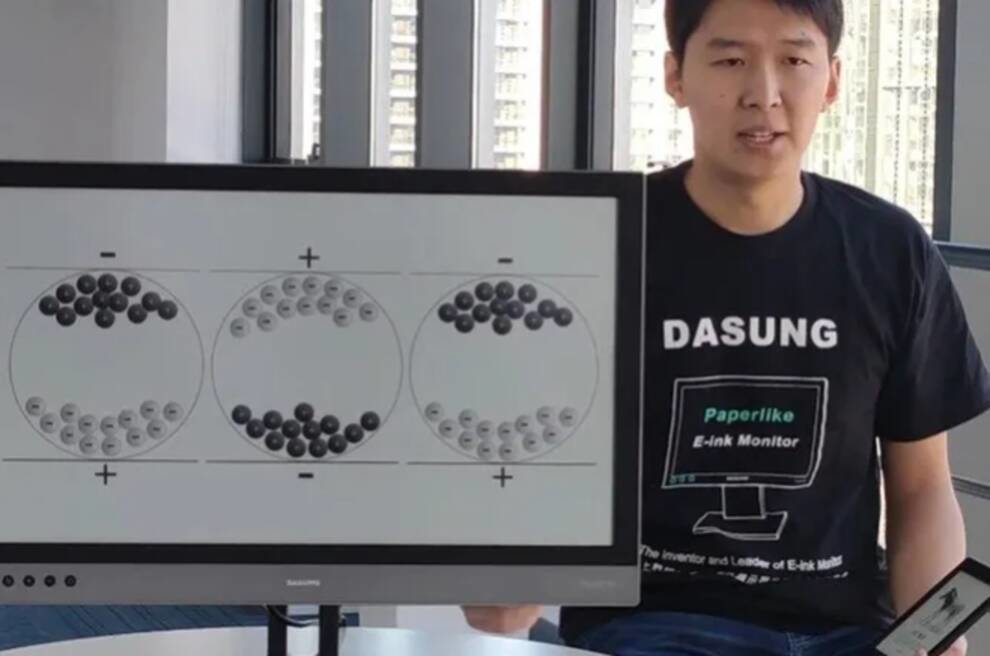 Китайські інженери розробили монітор на електронному чорнилі (Відео)