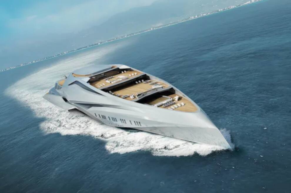 Billion Dollar Toy: World's Largest Yacht Project Presented (Video)