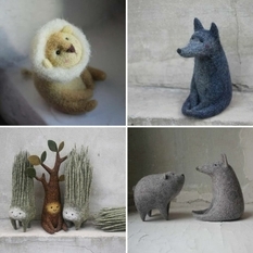 Russian needlewoman creates cute toys from felt (Photo)