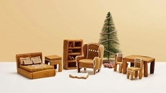 IKEA has developed an instruction for the collection of furniture for gingerbread houses