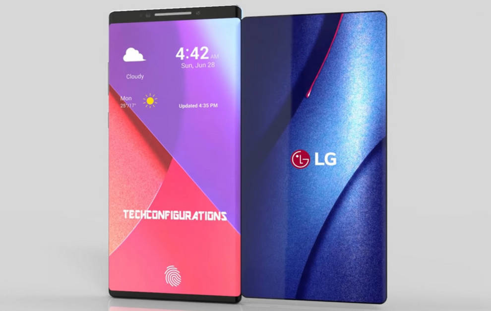 LG готовит смартфон с двумя экранами