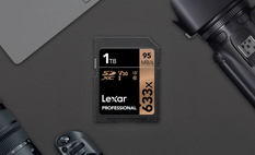 Lexar started selling memory cards up to 1 TB