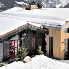Ekstrawagancki domek w Alpach