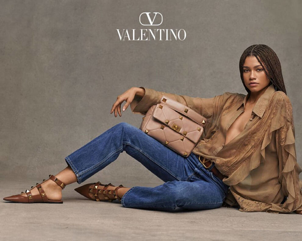 Зендая знялася в новій рекламній кампанії Valentino
