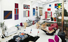 Australian collector of paintings and chairs showed his home