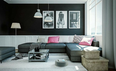 Designers told what decor items are suitable for a gray living room