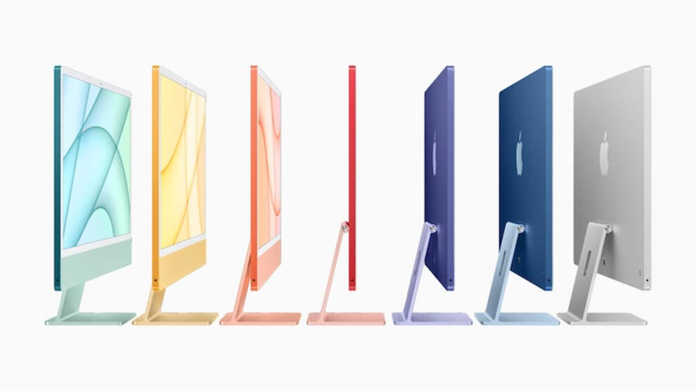 Да, они разноцветные! Apple показала новые iMac