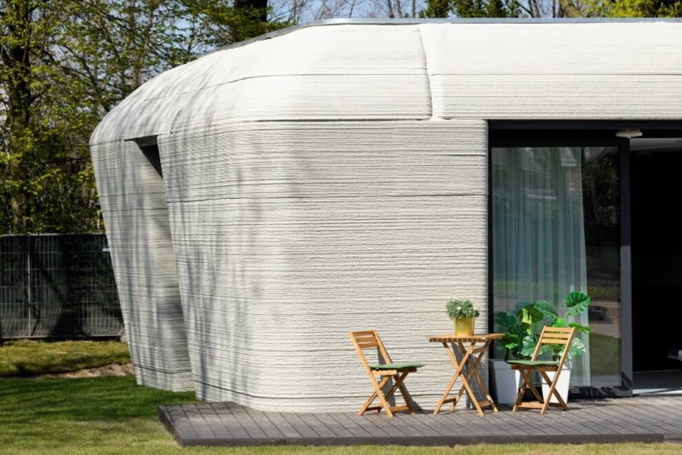 The first 3D printed house appears in the Netherlands