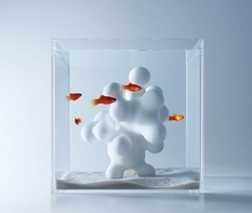 Трехмерные и путанные — креативные украшения аквариумов японского дизайнера