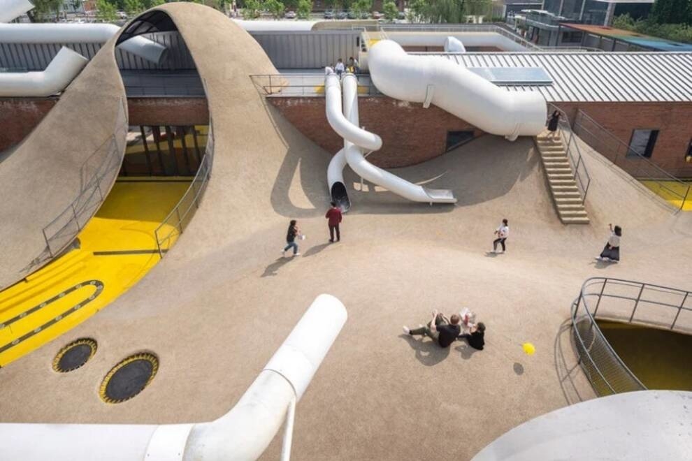 From warehouse to playgrounds - an experimental project of Beijing designers