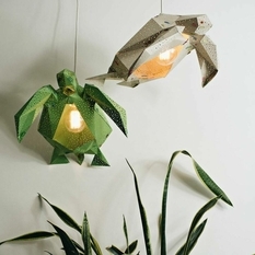Feel like at sea: a series of lampshades from the VasiliLights studio