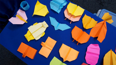 Чемпионское оригами: рекордсмен книги Гиннесса показал, как сделать бумажный самолет