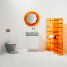 Designers from Italy and Switzerland have relaunched the bathroom collection