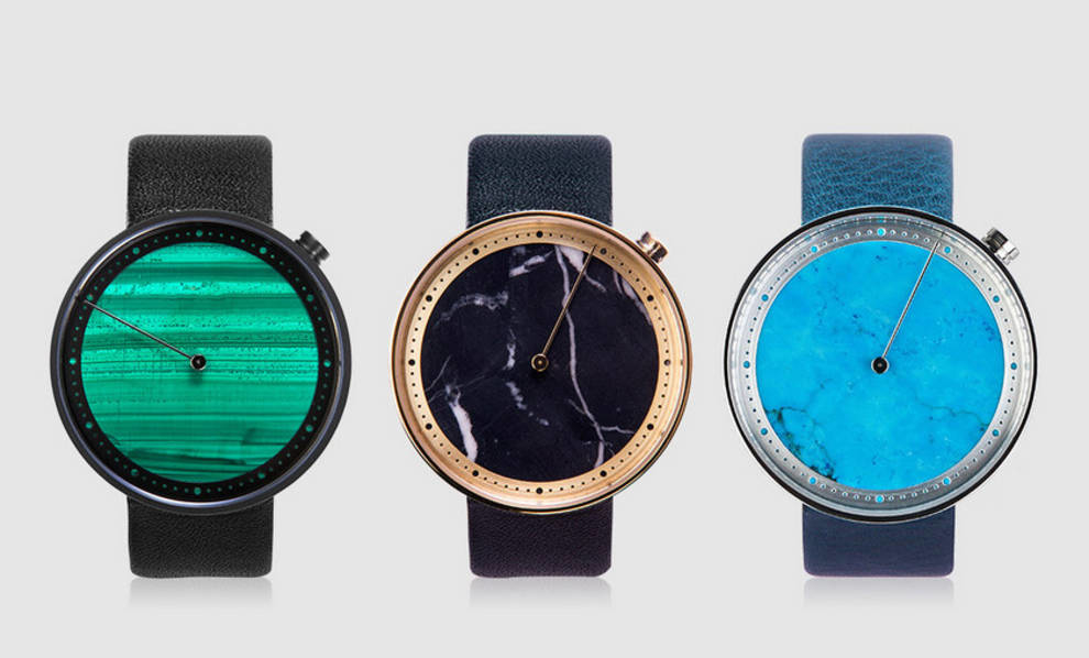 Marble dial watch from Xiaomi and Ultraworks