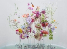 Flowers under water by Anne ten Donkelaar