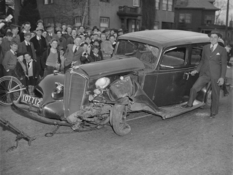 Zdjęcia z wypadku 30-tych ubiegłego wieku