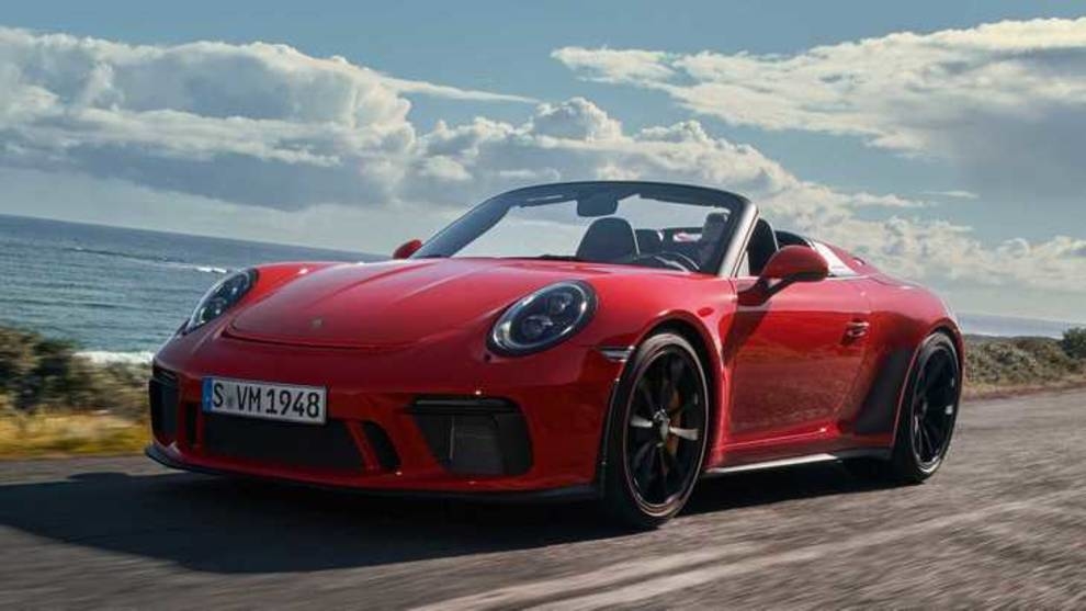 The Porsche 911 Speedster is ready for the official premiere