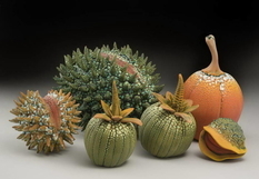 Inedible fruits: ceramics by William Kidd