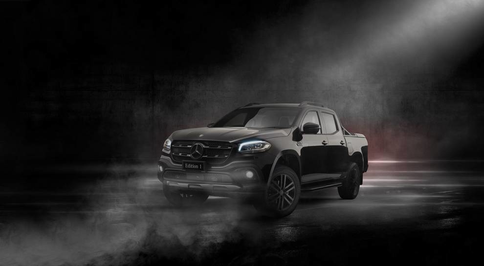 The new x-Class pickup Mercedes-Benz will appear in Australia