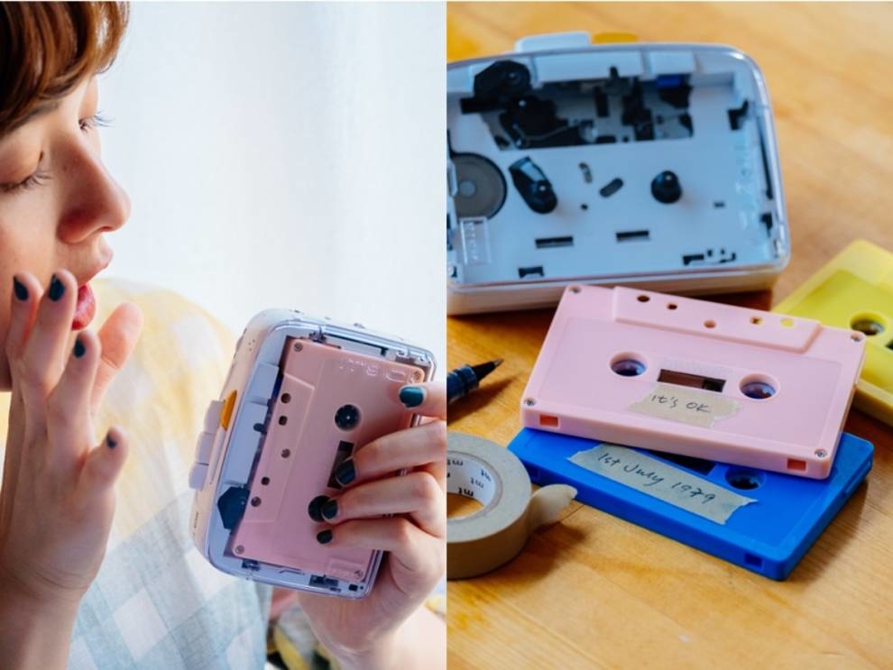 Kickstarter sells a new cassette player