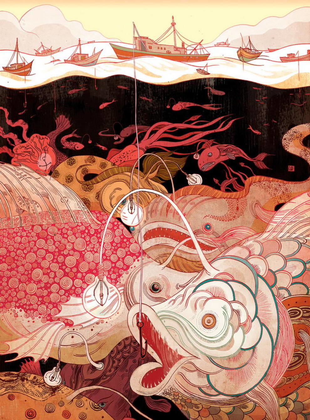 Visual puzzles by Victo Ngai