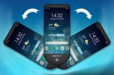 Samsung может выпустить смартфон с тремя дисплеями