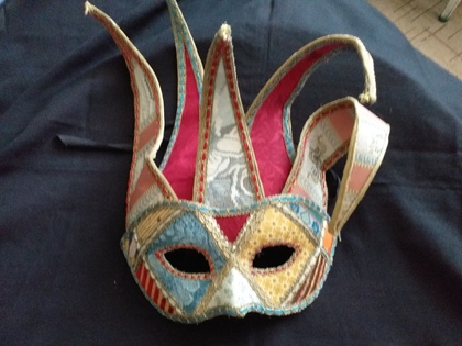 Венецианская маска  папье маше
