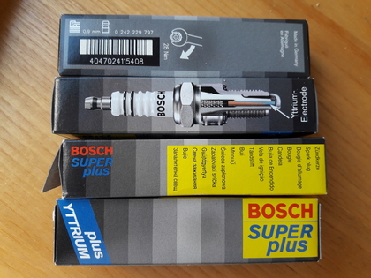 Свечи зажигания Bosch FR 8 SC+ Nickel