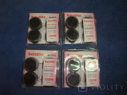 Автомобильные пищалки tweeter Satellite AJ-1515 4 пары