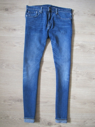 Модные мужские зауженные джинсы Levis 510 оригинал в отличном состоянии