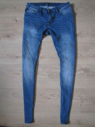 Модные мужские зауженные джинсы Tefosi оригинал КАК НОВЫЕ