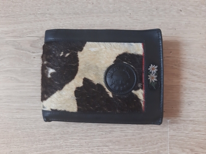 Кожаный женский кошелек от известного брендам Michel Jordi оригинал в отличном состоянии