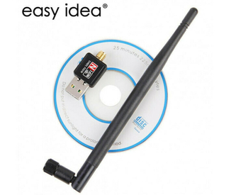 Сетевой адаптер USB 2.0 Wi-Fi 802.11n с антенной