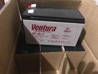Акумулятор Новий ДБЖ УПС 12В 7А/год Ventura оригінал GP 12-7