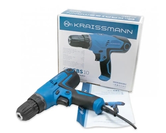 Шуруповерт мережевий 220В KRAISSMANN 400 EBS 10