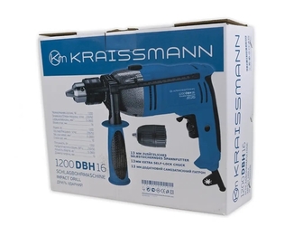 Дрель, дриль ударна KRAISSMANN 1200 DBH 16