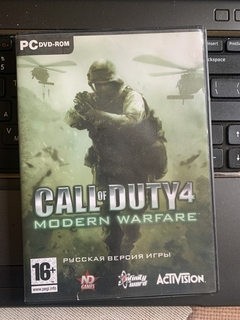 CD. Call of Duty 4: Modern Warfare.для sony Playstation 2(?))