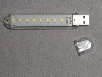 USB 8 LED підсвітка,ліхтарик-лампа для ноутбука,комп'ютера,повербанка,нічник USB LED Light